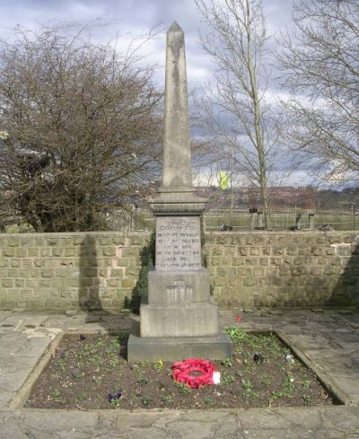 War Memorial Bowers Allerton, Great Preston and Hollinghurst