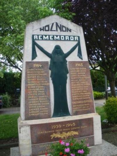 War Memorial Holnon & Battle of Saint-Quentin 1871