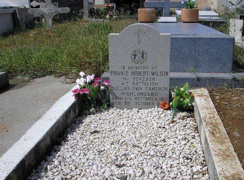 Commonwealth War Grave Savaneta