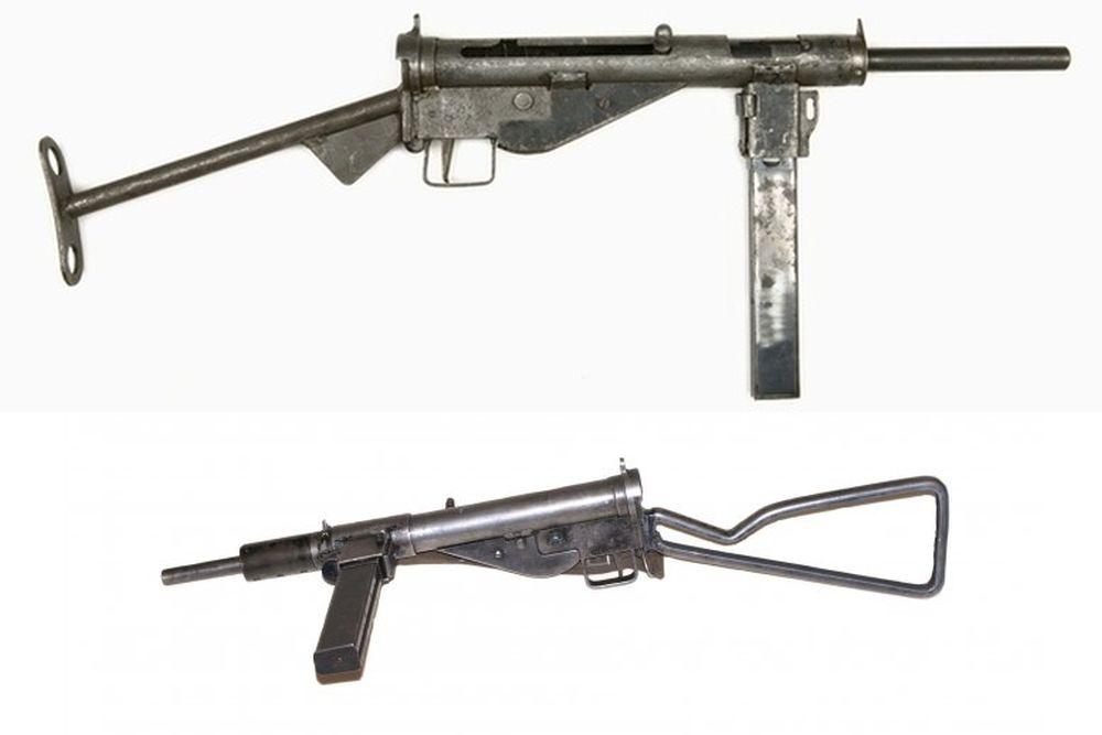 British Submachine Gun RSAF Stengun