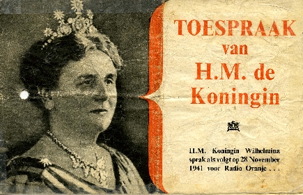 Radiotoespraken Wilhelmina in 1941