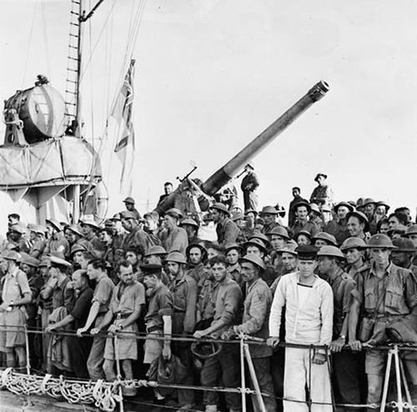 Evacuation of the British Expeditionary Forces from Greece